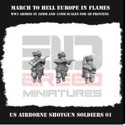 US AIRBORNE SHOTGUN SOLDIERS