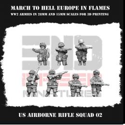 US AIRBORNE RIFLE SQUAD