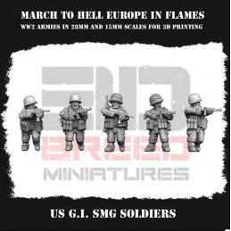 US GI SMG squad