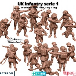 British infantry squad