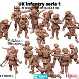 British infantry squad