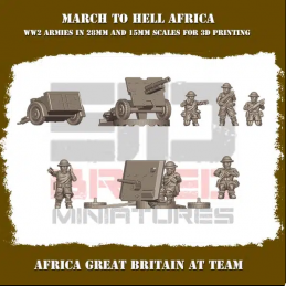 British Africa 2 pounder QF...
