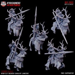 High elf Reaver cavalry