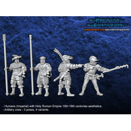 Tercio Crew artillery members