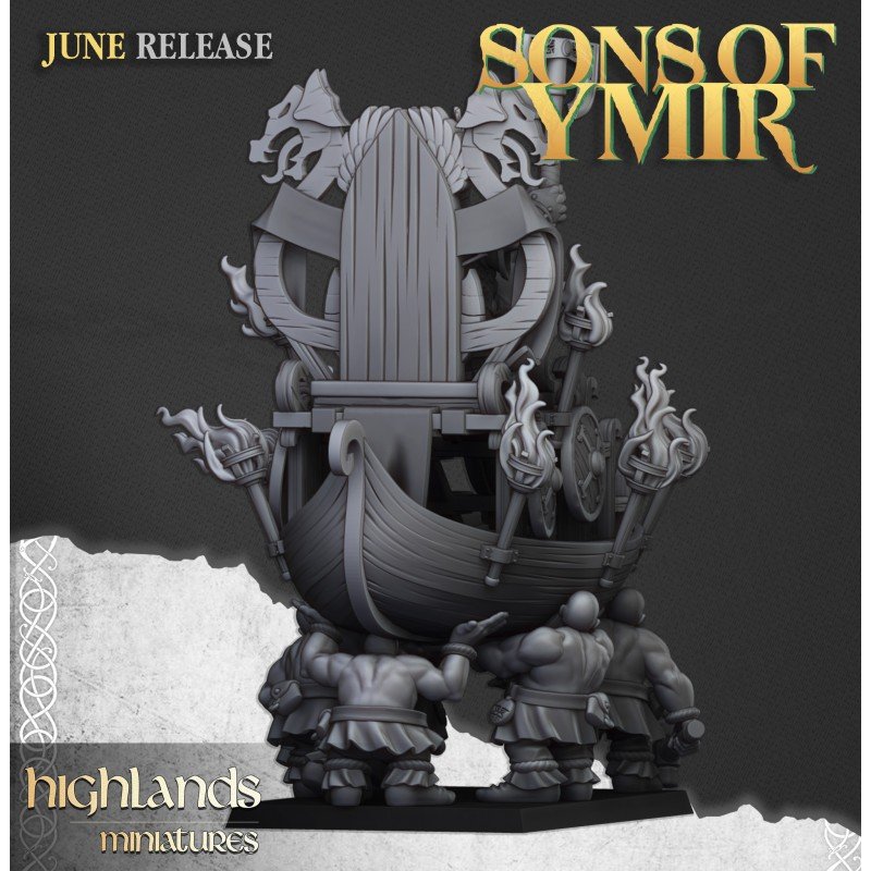 Alto rey enano en trono