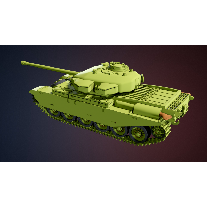 Figurine King & Country IDF035 Char Centurion Sho't – Armée Israélienne