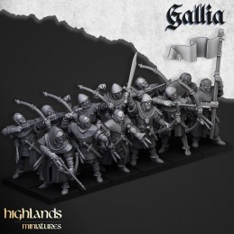 Gallian Archers command group