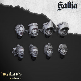 Female Gallia Heads