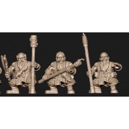 Dwarf flamethrower cannon crew