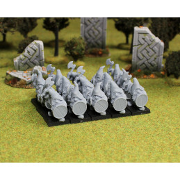 Ranger dwarves with axes...
