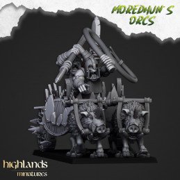 Moredhun Orc Boar Chariot