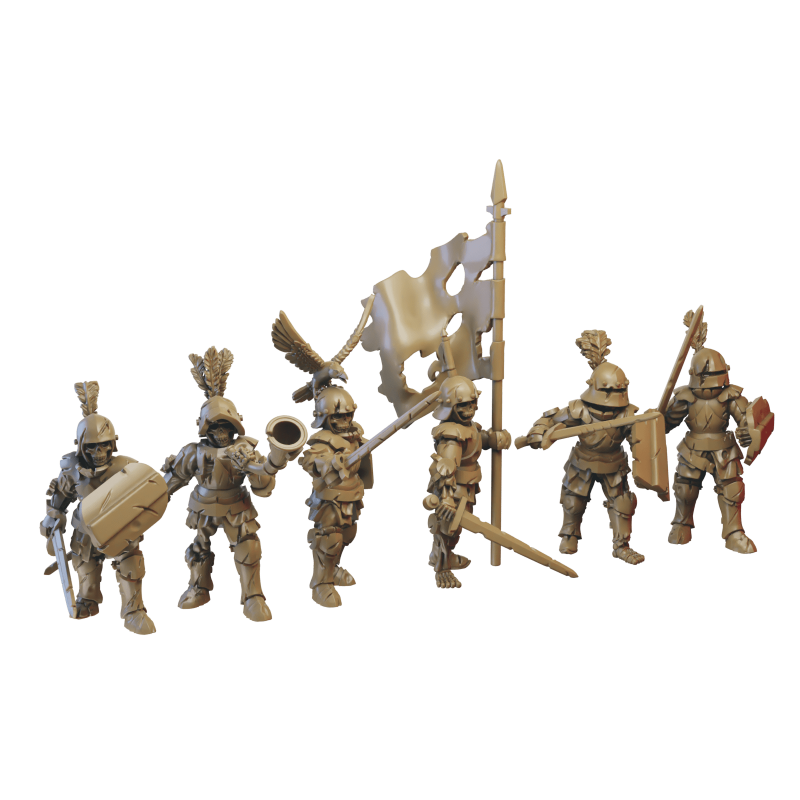 Revenants Command group Undead black army