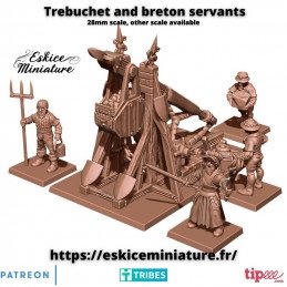 Trebuchet and breton servants