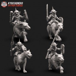 Goblin Riders on Hyena