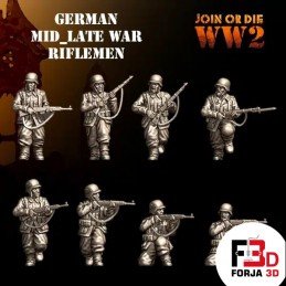 JOD-WW2 Mid-Late Infantería...