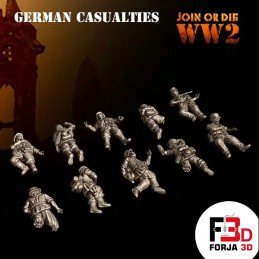 JOD-WW2 Bajas alemanas