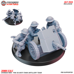 Chinese NRA PAK 36 Antitank...