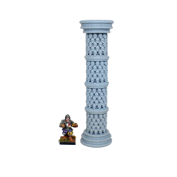 Columnas de calaveras