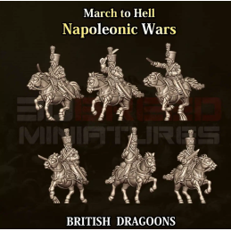 British dragoons mounted