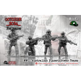 Australian flamethrower team