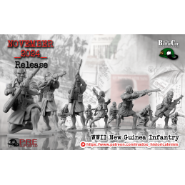 New Guinean native infantry...