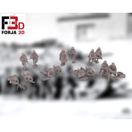 Equipo de rifle anticarro...