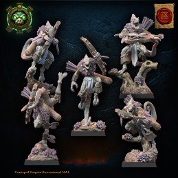 Kuaxotl Unit with bows....