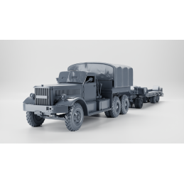 M19 Tank Transporter con M9...