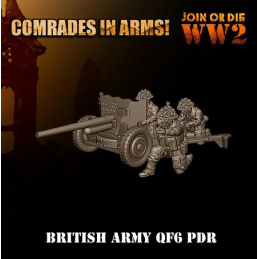 1 x JOD WW2 British army QF...
