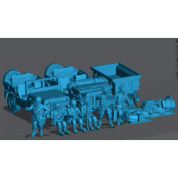JoD US Airborne - Jeep