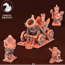 Dwarf Demonsmith Mortar