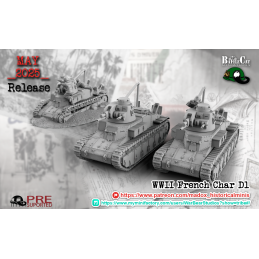 Char D1. French Foreign...