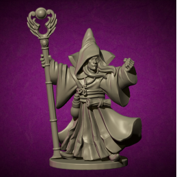 Elven Wizard. MOM Dungeon...