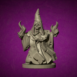 Skeleton priest. MOM...