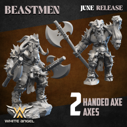 Beastmen commander. Beastmen