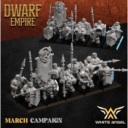Pike Dwarf. Dwarf Empire