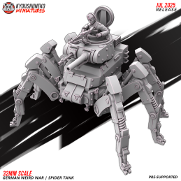 German spider tank