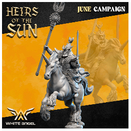Archmage on unicorn. Heirs...