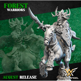 Forest lord on horse....