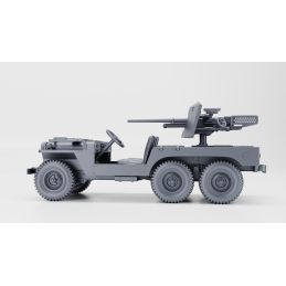 Willys 6x6 Super-Jeep 37 mm...
