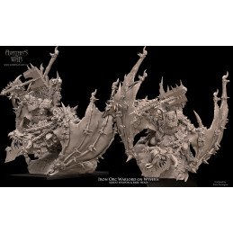 Iron Orc Warlord mounted on...