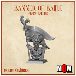 Halfling battle banner...