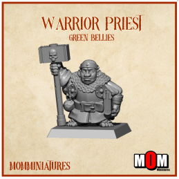 Halfling Warrior priest...