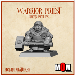 Halfling Warrior priest...