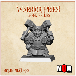 Halfling Warrior priest...