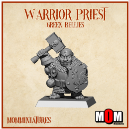 Halfling Warrior priest...
