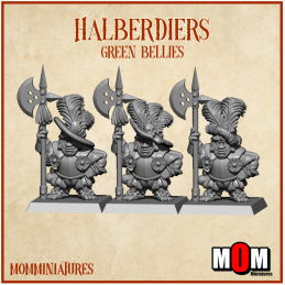 Alabarderos halflings....