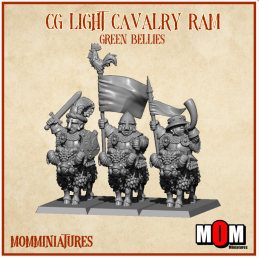 Halfling light cavalry on...