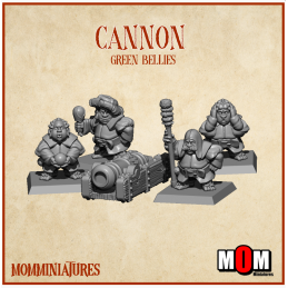 Cañón Halfling. Barrigas...