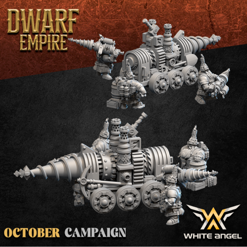 Dwarf drill machine. Dwarf Empire